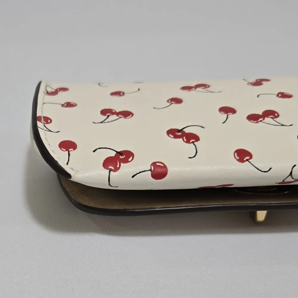 Coach Sunglass Case With Cherry Print